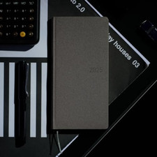 NEW Hobonichi Techo Notebook 2025 WEEKS Smoke Gray January japan NEW japanese