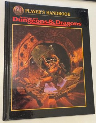 AD&D 2nd Edition Player's Handbook (Revised Edition, 2nd Printing) - Near Mint