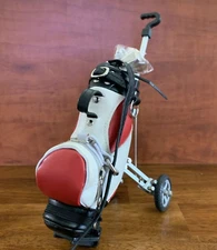 Golf Bag Novelty Golf-Club Pens Red Green Black Office Supplies Desk 