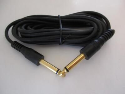 12 ft 1/4'' GOLD Mono Cable M-M Male Audio PLUG Guitar Speaker Philmore 44-348