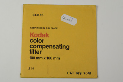 Wratten Gélatine Filtre 75x75 40 - Garantie