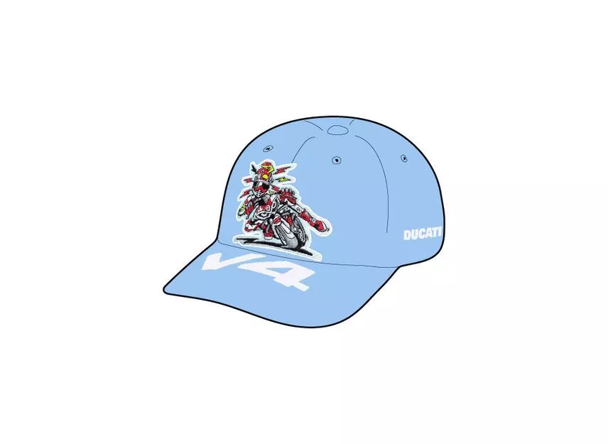 Supreme Ducati 6 panneaux bleu