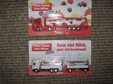 Werbetrucks von Müller