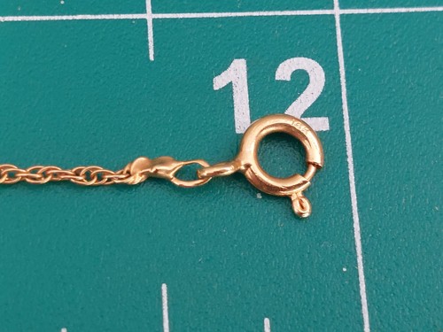 Bracciale ESTATE in oro massiccio 14k con filo di pepite alterato due volte 10,50g 7"-8" - Foto 6 di 14
