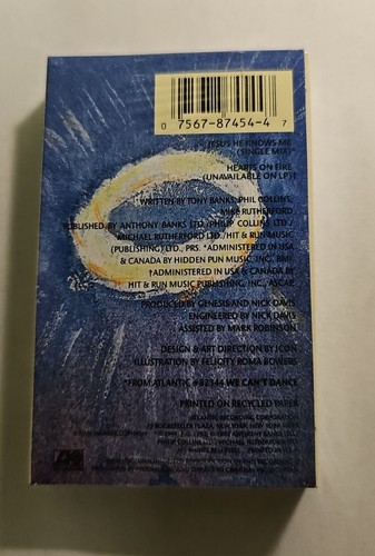 Genesis - Jesus He Knows Me Cassette Single SEALED - Picture 2 of 4