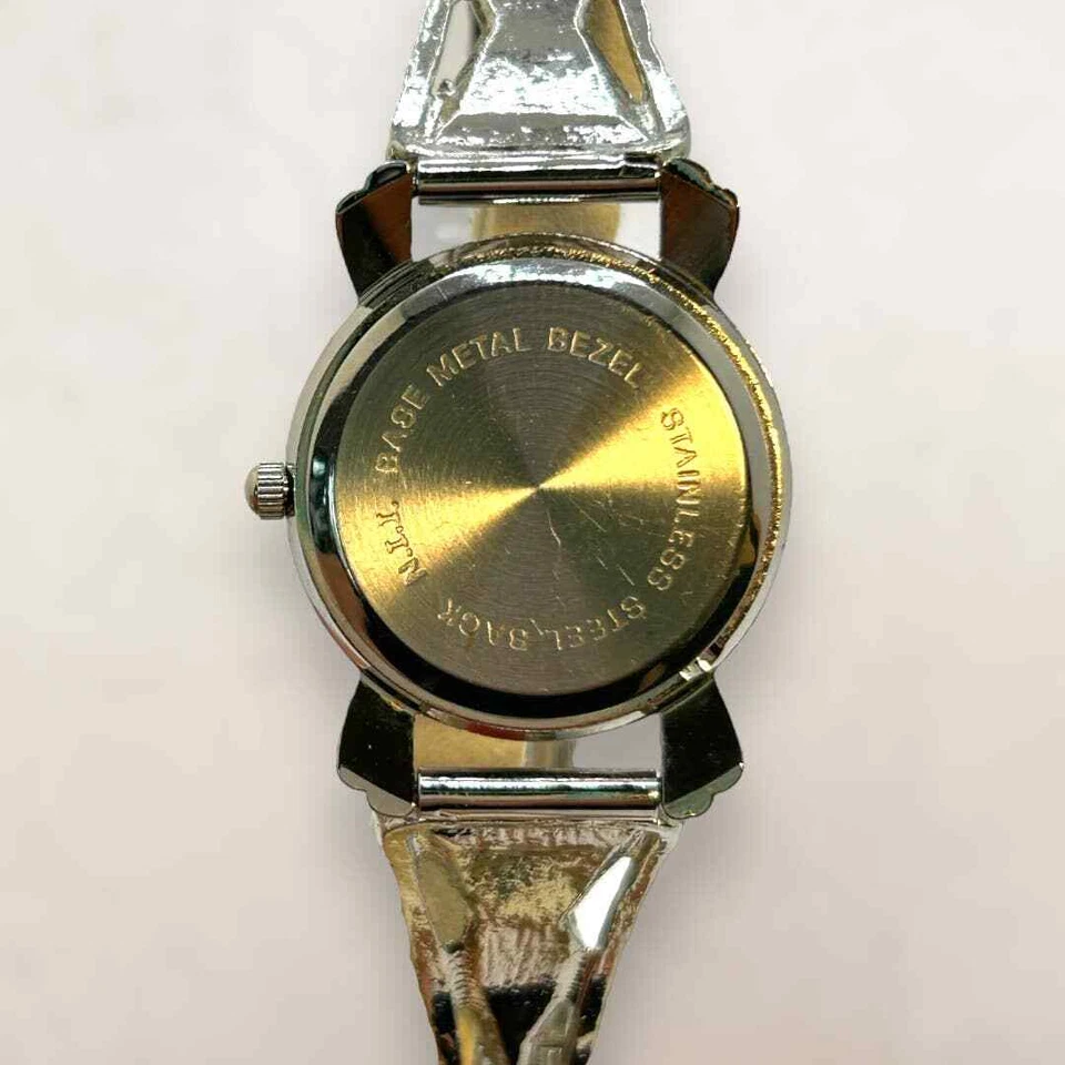 Reloj Boho Collezio Estilo Suroeste Esmalte Incrustación Plata Banda Flexible Foto 4 de 4