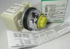 SCHNEIDER 9001KP35LYY31 HEAVY DUTY YELLOW LED PILOT LIGHT TYPE K 24-28 VDC/VAC