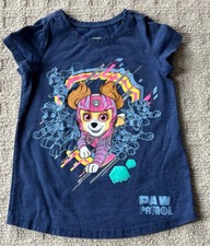 Nickelodeon Paw Patrol The Movie Sky Girls Short Sleeve T-Shirt - 3T