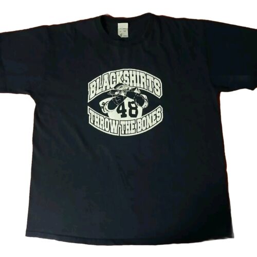 Nebraska Huskers Blackshirts Throw the Bones T-Shirt XL Fußball 2004 Spielplan - Bild 2 von 11