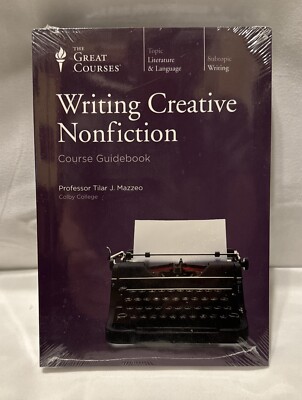 Great Courses: Writing Creative Nonfiction ~ DVD & Guidebook ~ Brand New