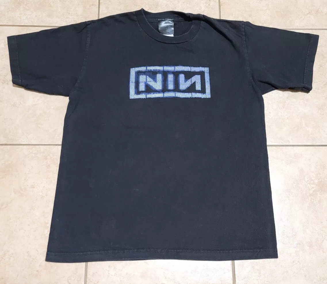 Vintage Nine Inch Nails Gjant T Shirt Small 90s Y2K