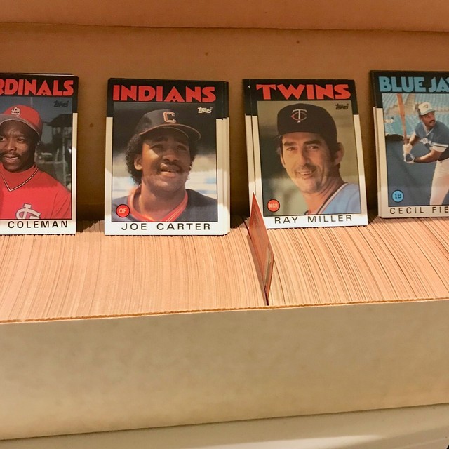 1986 Topps Baseball Complete Hand Collated 792 Card Set eBay