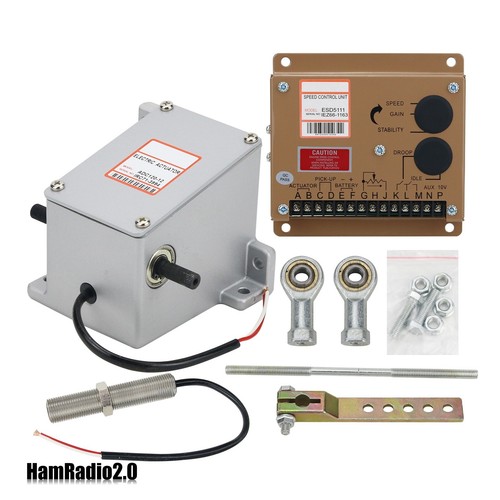 Diesel Generator Speed Controller Kit w/ ESD5111 Speed Control + ADC120 Actuator - 第 2/9 張圖片