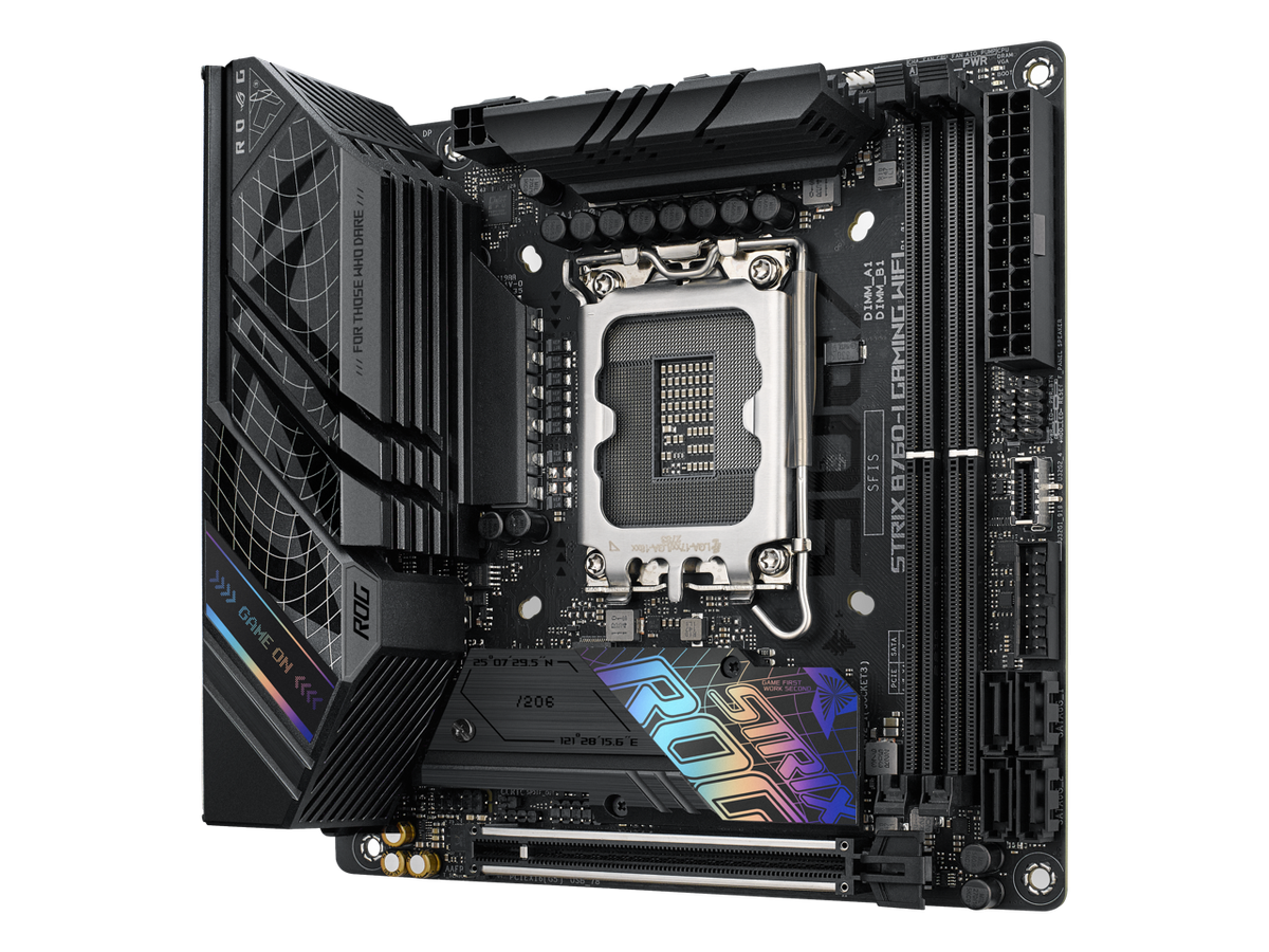 ASUS ROG STRIX B760-I GAMING WIFI LGA 1700 Intel Motherboard ASUS ROG STRIX B760-I GAMING WIFI LGA 1700 Intel Motherboard