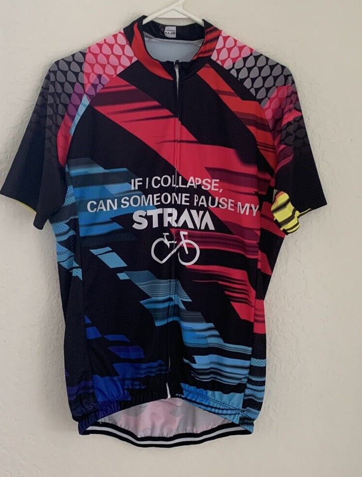 if i collapse pause my strava jersey