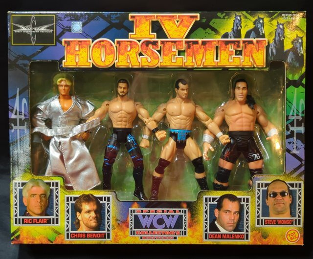 【WCW】Ⅳ　HORSEMEN　フィギュア Unreleased WCW Toy Biz IV Horsemen: Ric Flair, Chris Benoit