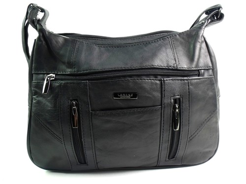 DAMEN QUALITÄT ECHTLEDER CROSSOVER KÖRPER SCHULTERTASCHE HOBO KURIERTASCHE HANDTASCHE - Bild 13 von 24