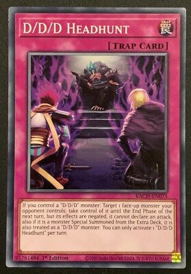 D/D/D Kopfjagd | BACH-DE075 | Common | 1. Auflage | YuGiOh TCG