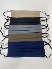 NEW USA Face Masks Washable Reusable Filter Pocket with Adjustable Nose Strip