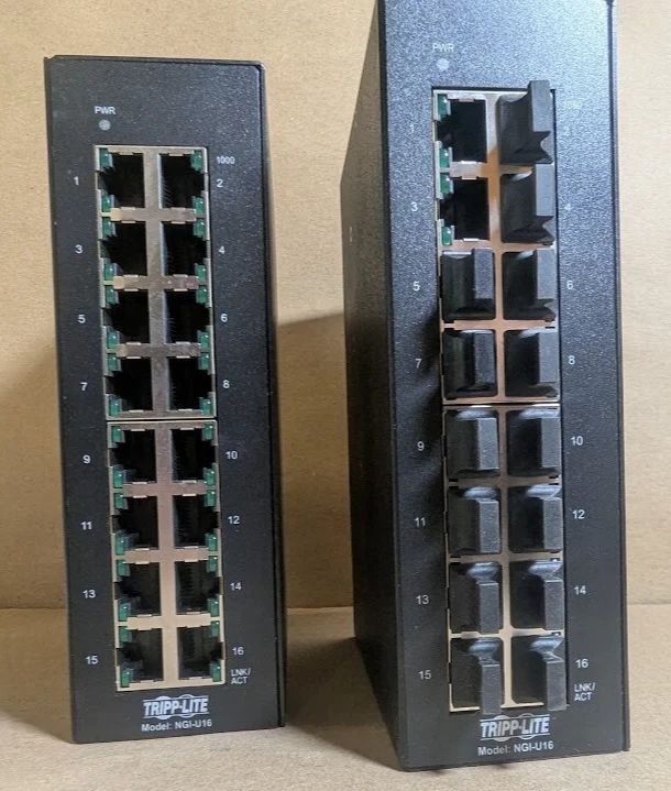 Tripp Lite NGI-U16 Unmanaged Ethernet Switch, 16 Port, 10/100/1000Mbps (New NB) - Image 2 of 4