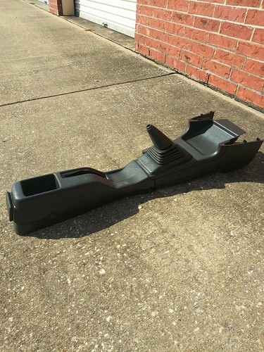 1988-1992 Toyota Corolla Gear Shift Boot Console Gray Pocket O.E.M - Picture 2 of 9