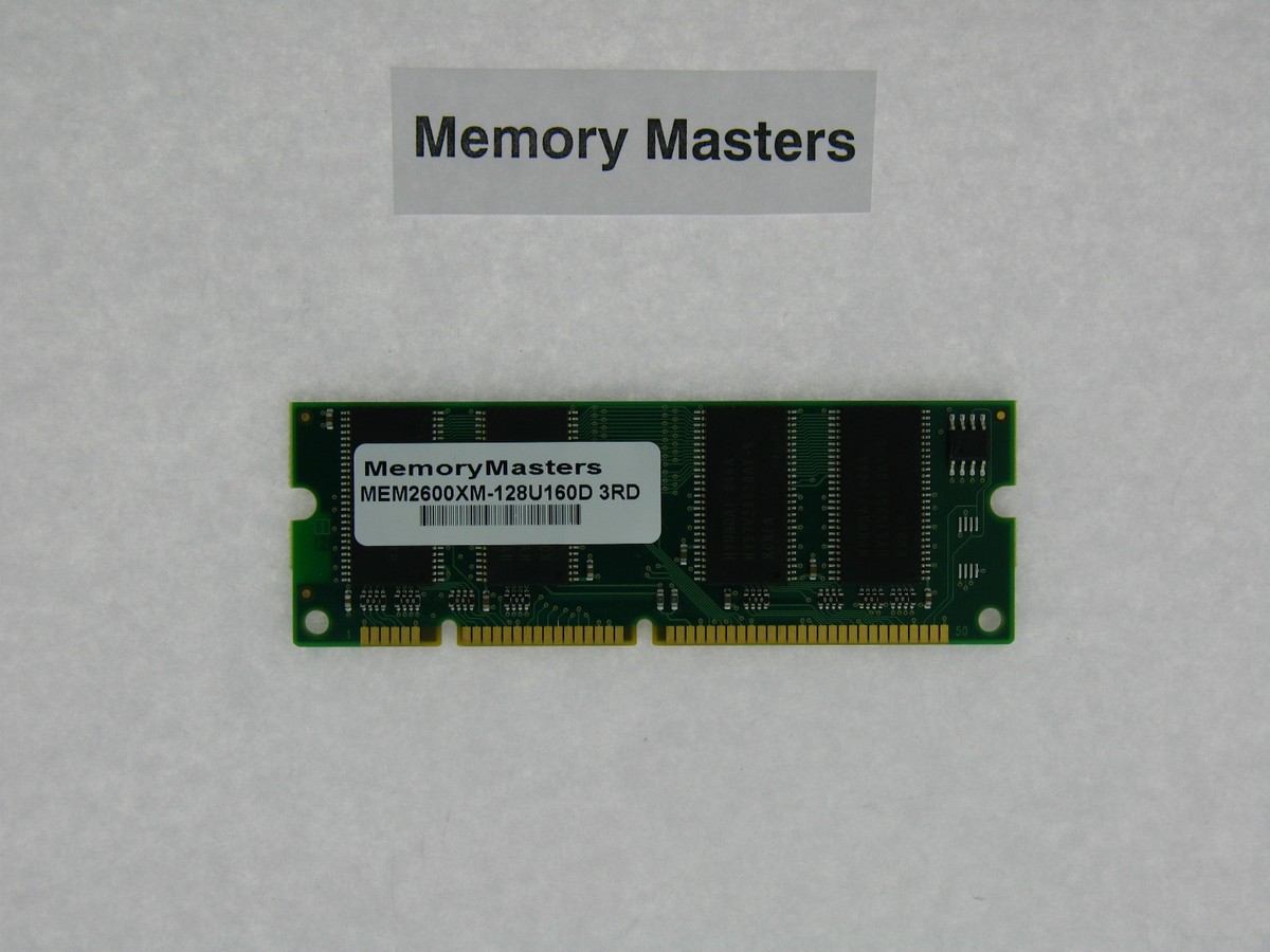 momo　メモリ MEM2600XM-128U160D 128MB DRAM DIMM Memory for 2600XM Series Router