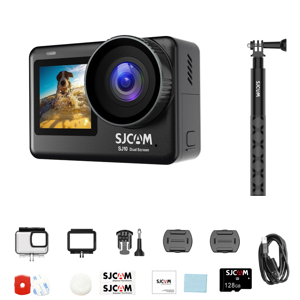 SJCAM SJ10PRO 4K/60FPS Action Camera UHD Video Camera Waterp