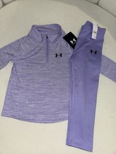 Girls Under Armour 1/4 Zip Tracksuit - 2-3 Years - BNWT