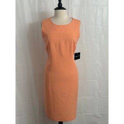 Sag Harbor Women's Sleeveless Round Neck Sheath Dress