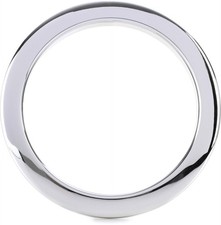 Bass Drum O's Port Hole Ring - 4-inch - Chrome 3-pack Bundle