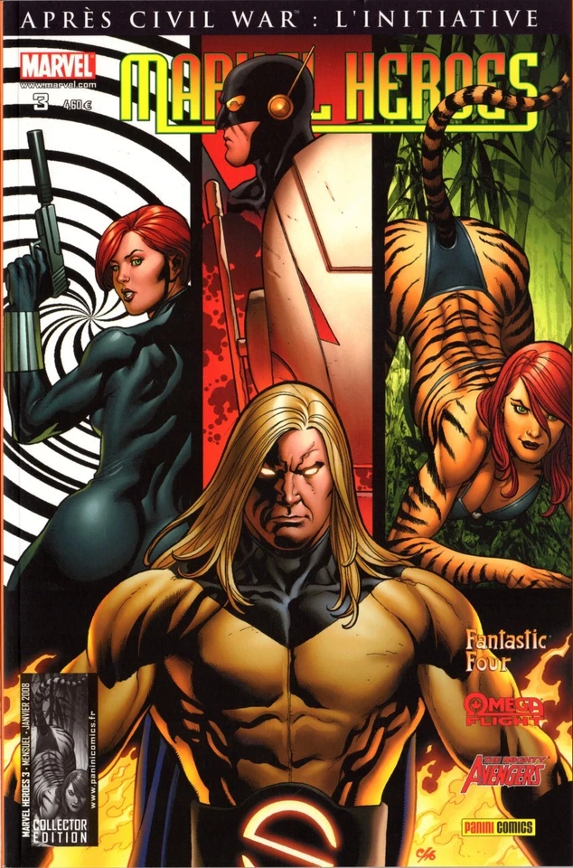 MARVEL HEROES N°3  Insecticide   [ V2 PANINI 2008 ] - Photo 1/1