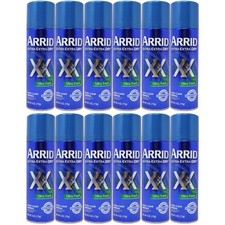 12x Arrid XX Dry Ultra Clear Aerosol Antiperspirant Deodorant, Ultra Fresh Scent