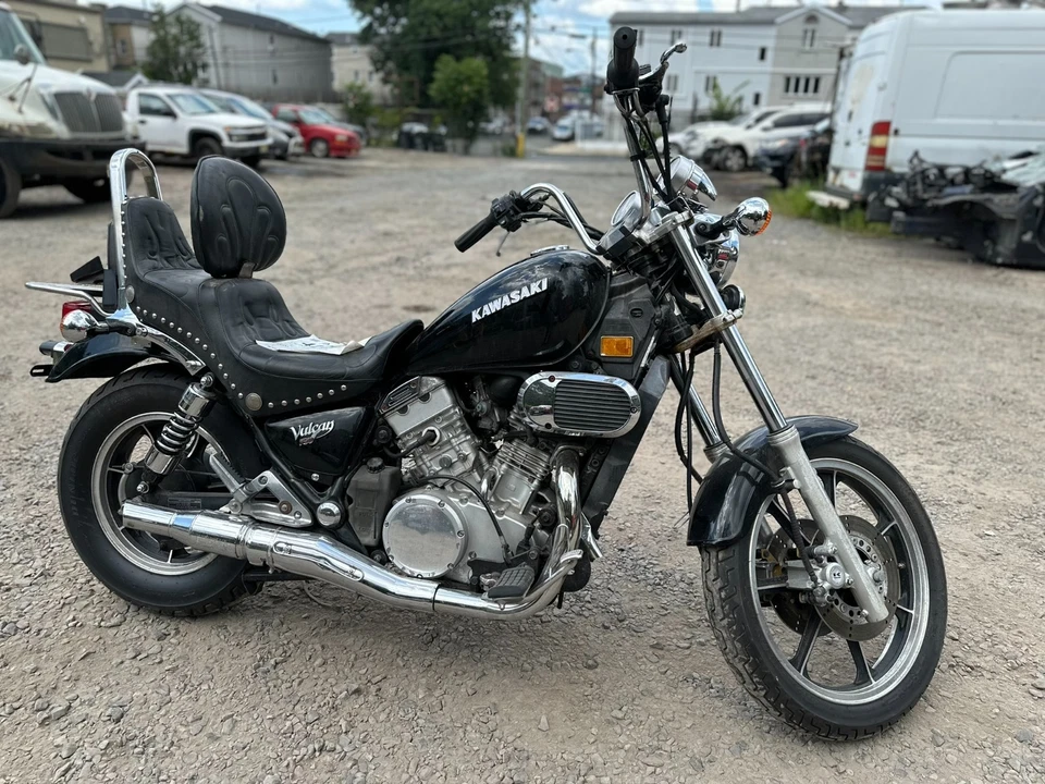 Kawasaki Vulcan 750 VN750 1986 guardabarros de rueda delantera OEM Foto 2 de 4