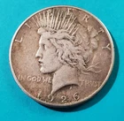 90% SILVER, 100% JUNK! 1926 PEACE DOLLAR, SILVER DOLLAR,
