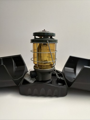 #ad #ad Coleman Northstar Propane Lantern w Yellow Amber Globe Case amp; Mantle NO BASE $44.99
