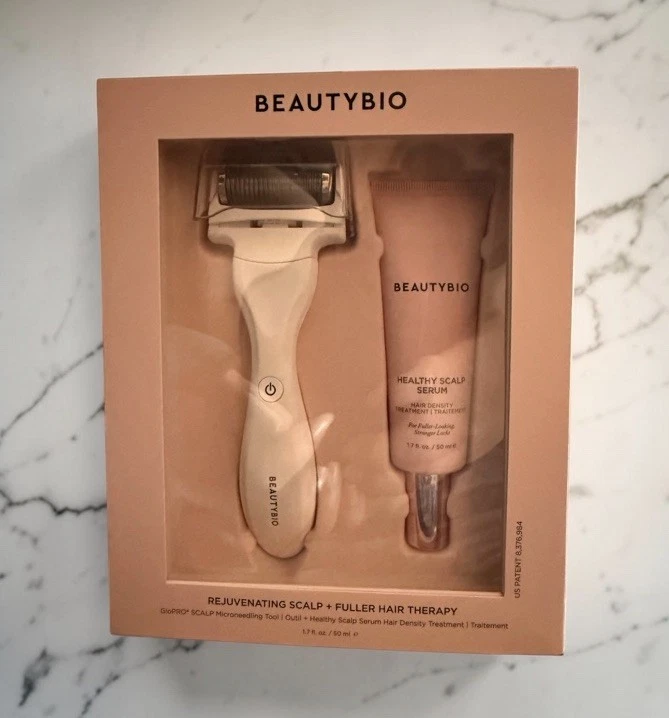 BEAUTYBIO GloPRO Rejuvenating Scalp + Fuller Hair Therapy Set NIB/SEALED