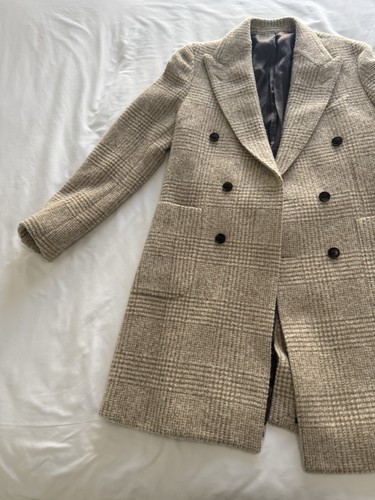 Suitsupply Alpaca Coat Beige Mens 36R - Picture 2 of 16