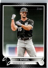 2022 Update Base Black #US323 Adam Engel /71 - Chicago White Sox
