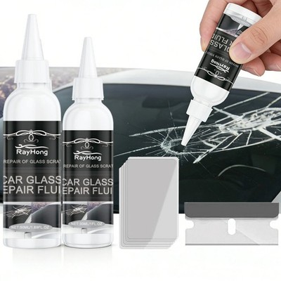 Car Windshield Repair Kit DIY Glue Quick Fix Car Glass Crack Repair Agent Chips 