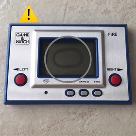 Early Edition Nintendo Game Watch Fire #549611