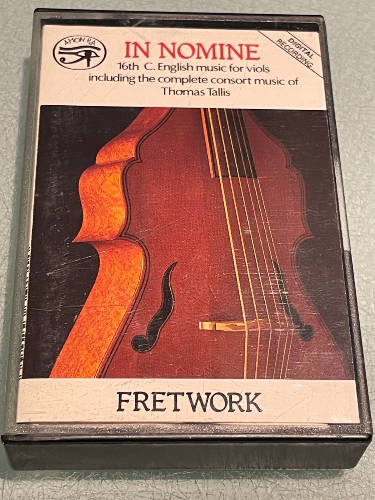 Fretwork - 16th C. English Music For Viols - Cassette Tape Album - In Nomine