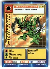 Digimon Digi Battle - Snimon Bo-25 - Series 1 Bandai