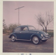 1965 Volkswagen Beetle Vw Bug Classic Car Automobile Vintage Photo 1965 Volkswagen Beetle Vw Bug Classic Car Automobile Vintage Photo