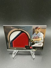 John Smoltz 2024 Topps Museum #MMJPR-JS Momentous Jumbo GU 3 Color Patch # /5