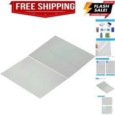 9.7" Polarized Film Sheets, 2 Pack Adhesive Polarizer Linear Polarizing Filte...