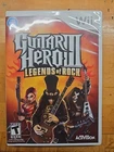 Wii Guitar Hero, Legends Of Rock111, With MANUAL ,Preowned ,