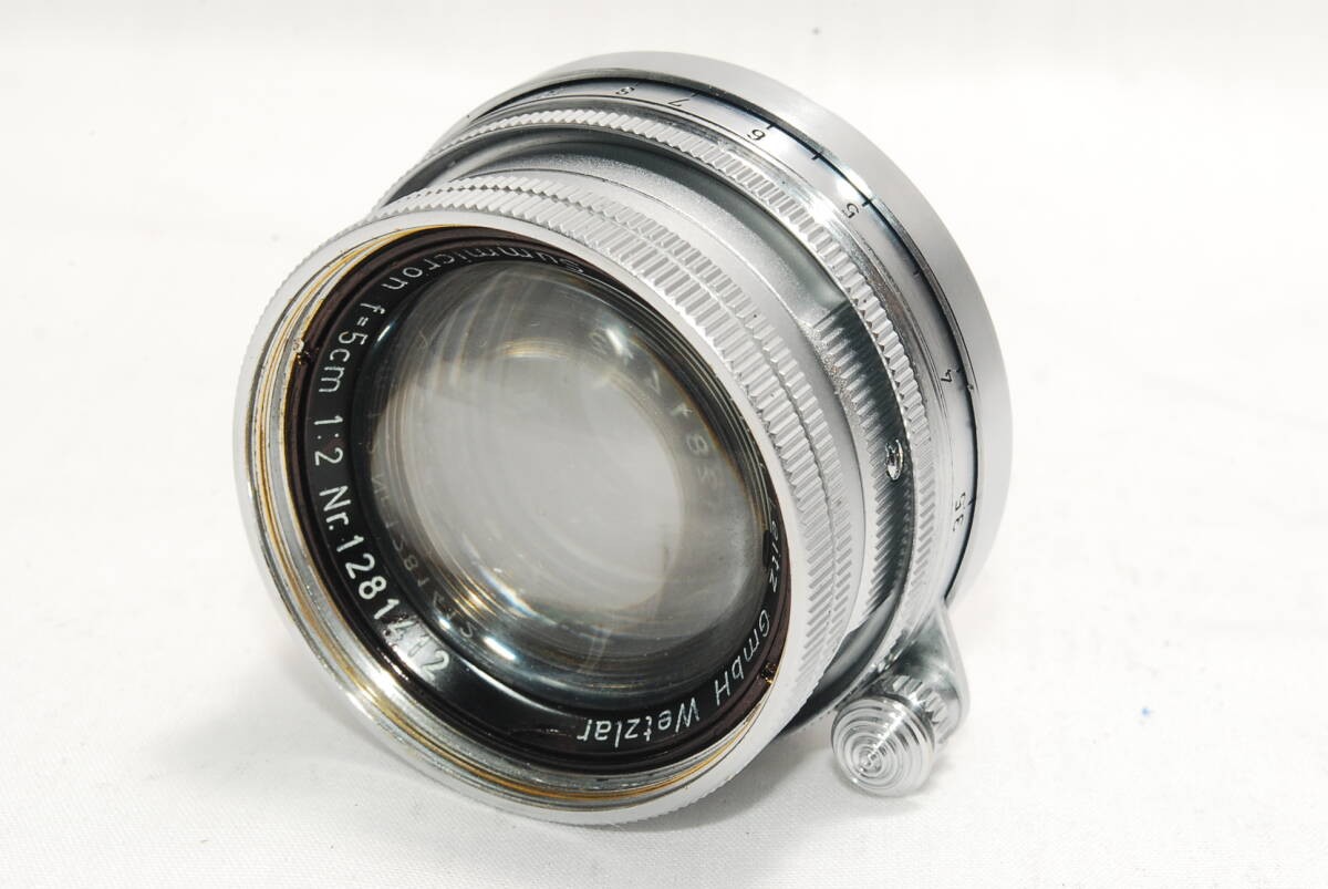 Camera Lenses Leica 50mm Summicron Collapsible Summicron