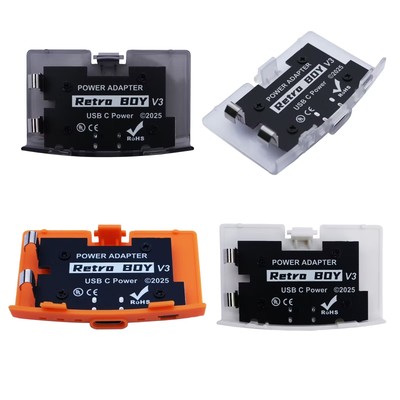 For Retro BOY GBA ADVANCE Gameboy Game Console USB/TYPE-C External Power Adapter