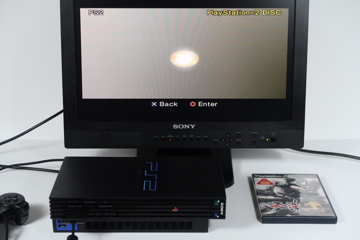 Playstation 2 PS2 Console System SCPH-39000 W/Box Japan Import
