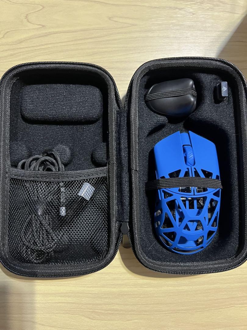 WLMOUSE Beast X Pro Gaming Mouse Infinity Blue Opened Box